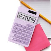 Studentski kalkulator Prijenosni studentski kalkulatori sa silikonskim gumbima Džepni kalkulator na baterije Osnovni financijski