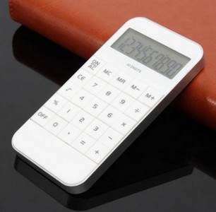 Υψηλής ποιότητας Ηλεκτρονική οθόνη τσέπης 10 ψηφίων Υπολογισμός Αριθμομηχανή Απλότητα Μόδα Μίνι Αριθμητική Αριθμομηχανή Μαύρο Λευκό