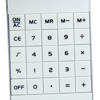 Υψηλής ποιότητας Ηλεκτρονική οθόνη τσέπης 10 ψηφίων Υπολογισμός Αριθμομηχανή Απλότητα Μόδα Μίνι Αριθμητική Αριθμομηχανή Μαύρο Λευκό