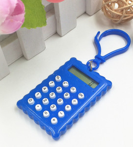 Karstā izpārdošana Studentu mini elektroniskais kalkulators Candy Color Aprēķinu biroja piederumu dāvana Super mazs mini elektroniskais kalkulators