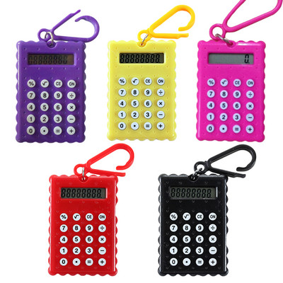 Hot Sale Diák Mini elektronikus számológép Candy Color kalkulátor Irodaszerek Ajándék Szuper kis mini elektronikus számológép