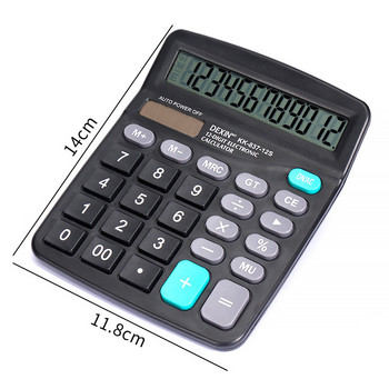 Επιστημονική αριθμομηχανή 12 ψηφίων Solar AA Battery Dual Energy Calculator General Purpose Programmer calculadora calculadoras