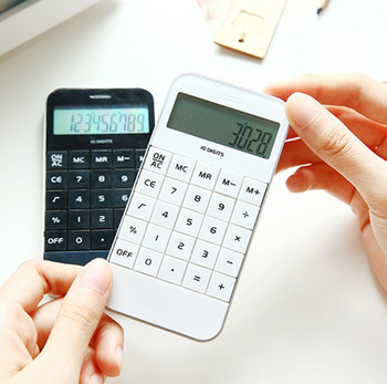 Φορητή οικιακή αριθμομηχανή τσέπης Ηλεκτρονικός υπολογισμός γραφείου SchoolCalculator Υψηλής ποιότητας