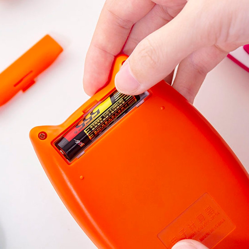 Aranyos cicaszerű számológép 12 számjegyű, nagy LED-es kijelzővel, hordozható kézi számológép diákoknak, irodai dolgozóknak, tinédzsereknek