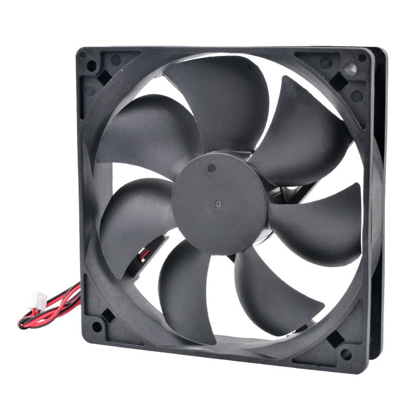 ACP12025 12cm 120mm ventilátor 120x120x25mm DC5V 12V 24V 2pin Hűtőventilátor alváz inverterhez alkalmas