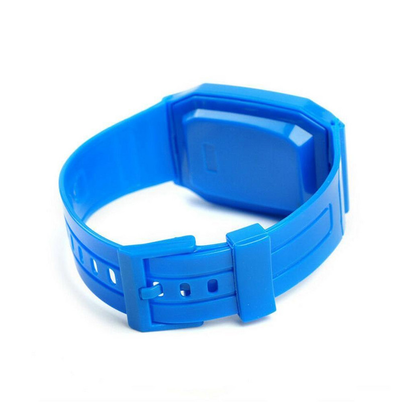 Rokas kabatas kalkulators Pulkstenis Neseksa Silikona Daudzfunkcionāls Datums Laiks bērniem Elektroniskais plaukstas kalkulators Pulksteņa eksāmena rīks