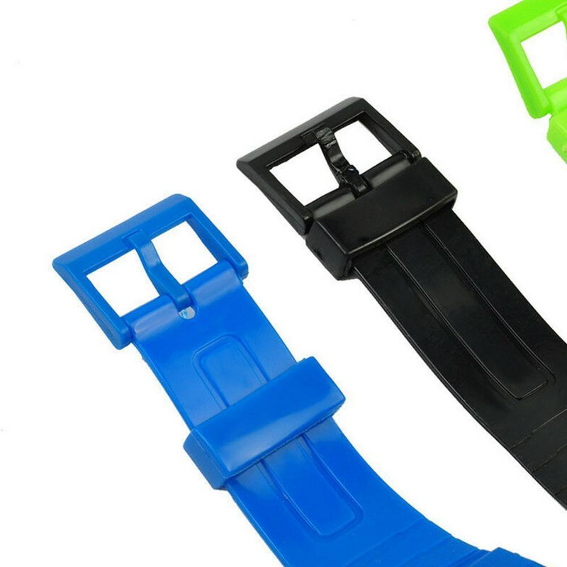 Rokas kabatas kalkulators Pulkstenis Neseksa Silikona Daudzfunkcionāls Datums Laiks bērniem Elektroniskais plaukstas kalkulators Pulksteņa eksāmena rīks