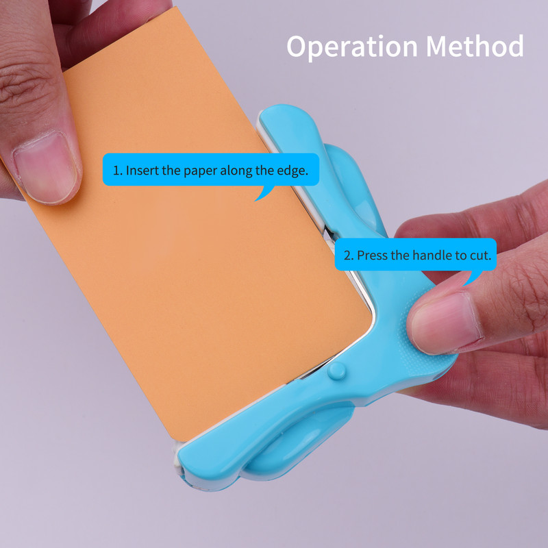 JIELISI nešiojamas kampinis apvalus R5 apvalus kampinis pjoviklis 5 mm kortelių nuotraukų kvietimų laminavimo maišeliams