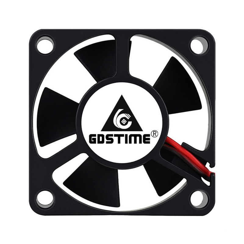 Gdstime 2 db 35x35x10mm 35mm 3510 5V 12V 24V kefe nélküli DC hűtőventillátor 35mmx35mmx10mm 3,5cm axiális mini radiátor ventilátor