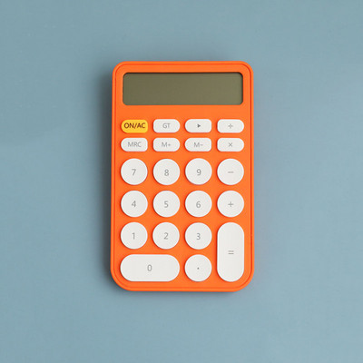 Mini kalkulator u boji Studentski prijenosni kalkulator Slatki mali kalkulator jednostavan za nošenje Kawaii Kreativni školski uredski pribor