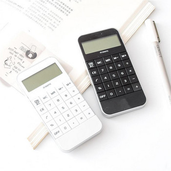 Мини калкулатор Практичен мини джобен електронен калкулатор с цифри Лек научен калкулатор