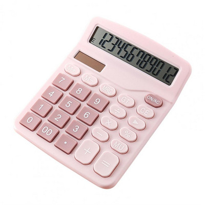 Calculator solar cu afișaj LCD util Calculator portabil Rezistent la uzură pentru birou