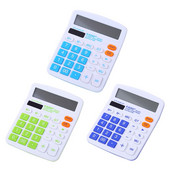 Veliki elektronički kalkulator, brojač, baterija, 12-znamenkasti zaslon, višenamjenski veliki gumb za poslovni ured u školi