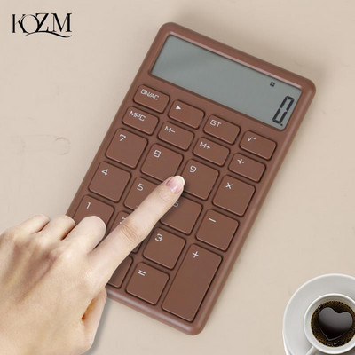 Calculator electronic mic portabil, mut, creativ, mini calculator drăguț de test pentru studenți, pentru biroul acasă, școala, contabilitate financiară