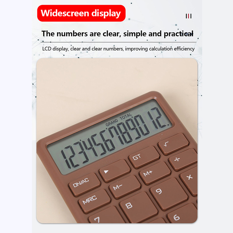 Nešiojamas „Mute Creative“ mažas elektroninis skaičiuotuvas Mini mielas studentų testų skaičiuotuvas, skirtas namų biuro mokyklos finansinei apskaitai