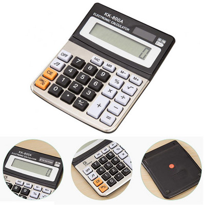 Настолен 8-цифрен електронен калкулатор Офис Финансово счетоводство Канцеларски материали Бизнес компютър Офис консумативи