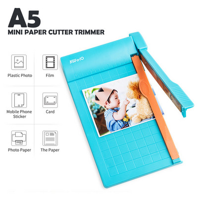Mini A5 Paper Cutter Trimmer Φωτογραφία Μηχανή κοπής γκιλοτίνα Λεύκωμα Μαχαίρι για Σχολικό Γραφείο Κάρτα φωτογραφιών DIY