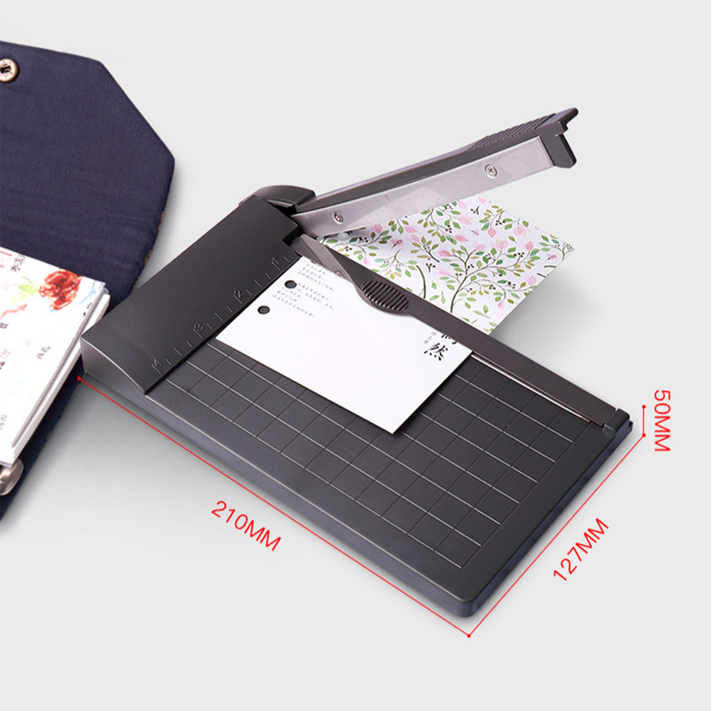 Mini A5 Rezač papira Trimer Giljotina za rezanje fotografija Nož za spomenare za školu Uredski pribor Fotografije Kartica DIY