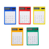 Ecran tactil LCD cu 8 cifre Calculator solar ultra subțire transparent Articole de papetărie Calculator științific clar Calculator birou școlar