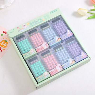 Calculator mic pentru afaceri, transparent, cu 8 cifre, Calculator electronic, consumabile de birou Calculator contabil