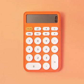 Ученически калкулатор Удобна ъглова скоба 12-цифрен дисплей Ученически пособия Електронен калкулатор Бизнес калкулатор