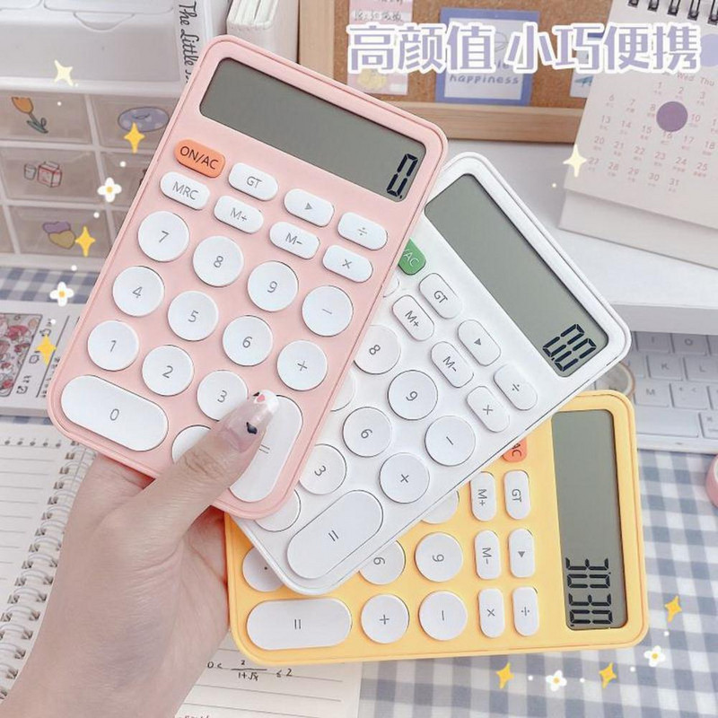 Calculator pentru studenți Suport unghiular convenabil Afișaj cu 12 cifre Calculator electronic pentru rechizite școlare Calculator de afaceri
