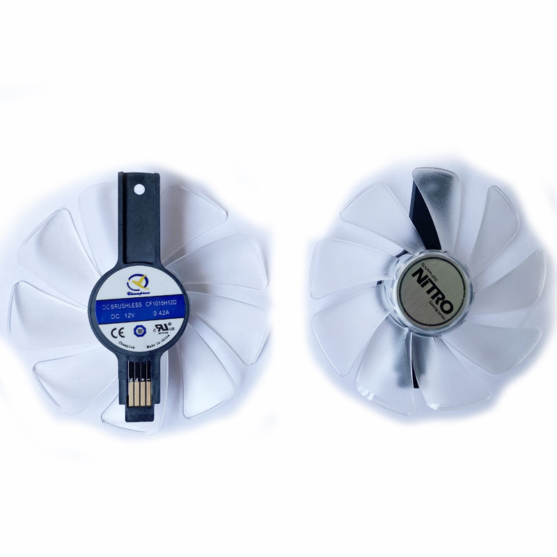 UUS 2TK CF1015H12D FD10015M12D RX 590 580 480 470 570 GPU jahuti ventilaator Sapphire RX470 RX590 RX580 RX480 RX570 NITRO SpecialE jaoks