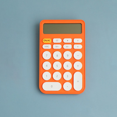 Mini kalkulačka Prenosná študentská kalkulačka Roztomilá kalkulačka pre domácu kanceláriu Školské finančné účtovnícke nástroje Študentská kalkulačka