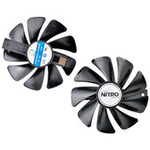 CF1015H12D FD10015M12D RX 590 580 480 470 570 GPU aušintuvo ventiliatorius, skirtas Sapphire RX470 RX590 RX580 RX480 RX570 NITRO SpecialEdition ventiliatorius