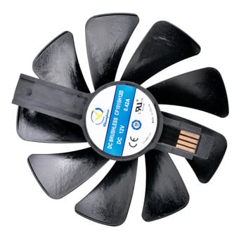 CF1015H12D FD10015M12D RX 590 580 480 470 570 GPU Cooler Fan за Sapphire RX470 RX590 RX580 RX480 RX570 NITRO SpecialEdition Fan