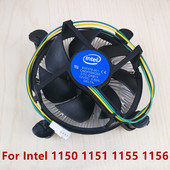 Ventilator CPU original pentru 1150 1151 1155 1156 CPU 9225 92*92*25MM Carcasa CPU pentru computer Ventilator de răcire cu 4pin PWM