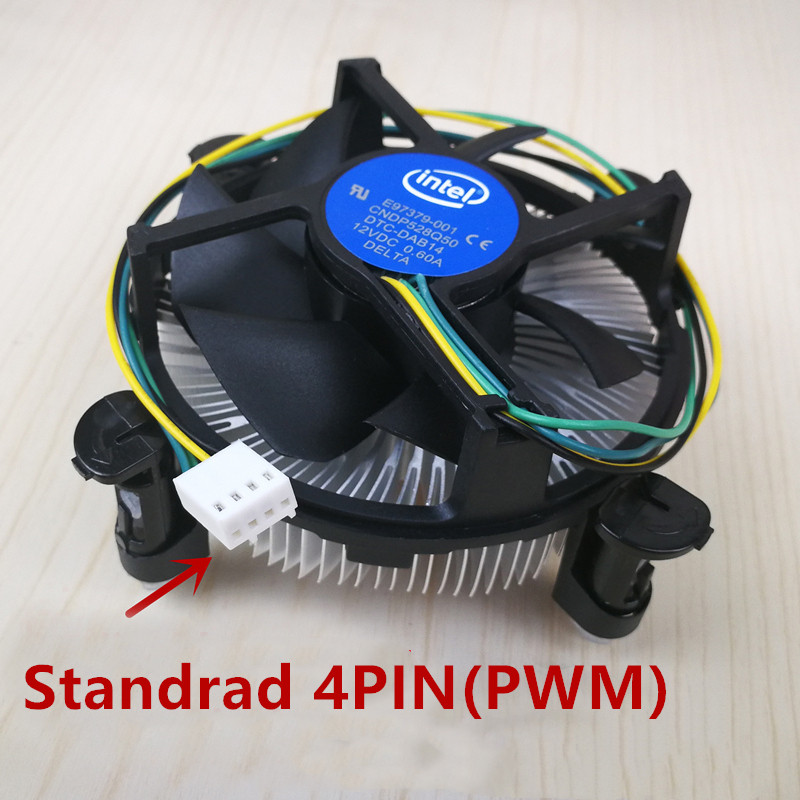 Ventilator CPU original pentru 1150 1151 1155 1156 CPU 9225 92*92*25MM Carcasa CPU pentru computer Ventilator de răcire cu 4pin PWM