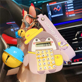 Torba za igračke, privjesak, cifra, kalkulator, mini pingvin, privjesak, pingvin, kalkulator, elektronički kalkulator, kalkulator, privjesak za ključeve