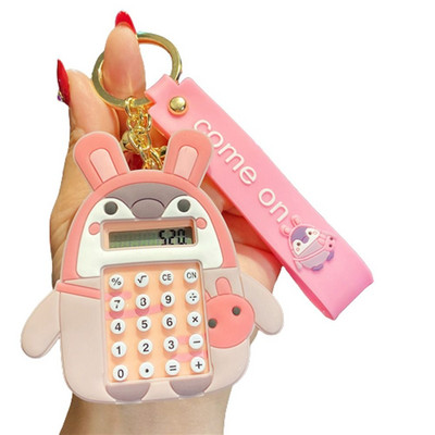 Torba za igračke, privjesak, cifra, kalkulator, mini pingvin, privjesak, pingvin, kalkulator, elektronički kalkulator, kalkulator, privjesak za ključeve