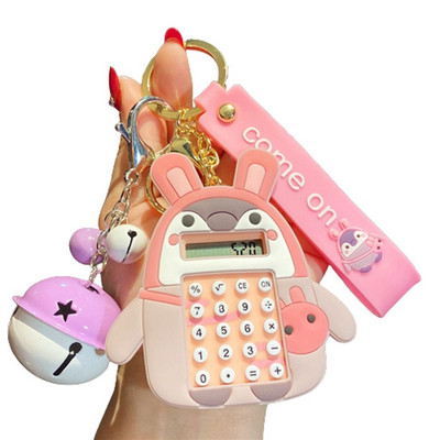 Torba za igračke, privjesak, cifra, kalkulator, mini pingvin, privjesak, pingvin, kalkulator, elektronički kalkulator, kalkulator, privjesak za ključeve