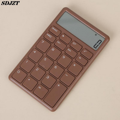 Φορητός υπολογιστής σίγασης Creative Μικρός ηλεκτρονικός υπολογιστής Mini Cute Student Test Calculator For Home Office School Financial Accounting