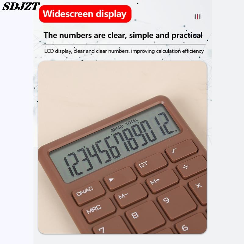Φορητός υπολογιστής σίγασης Creative Μικρός ηλεκτρονικός υπολογιστής Mini Cute Student Test Calculator For Home Office School Financial Accounting