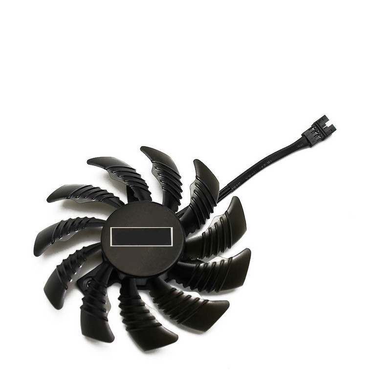 3 kontaktu T128010SM PLD08010S12H priekš Gigabyte GV-N970WF3OC-4GD GTX970 Grafika Videokarte Dzesēšanas ventilators Solis 4.0 Diametrs 7.5cm