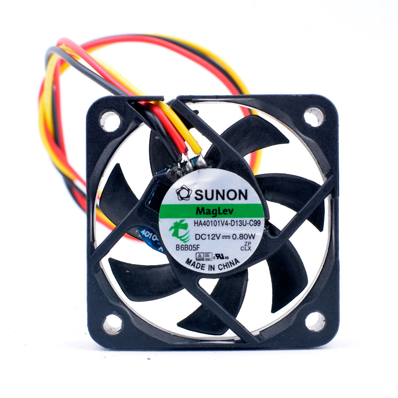 HA40101V4-D13U-C99 4cm 40mm ventiliatorius 40x40x10mm DC12V 0.80W 3pin Tylus aušinimo ventiliatorius skirtas North-South Bridge aušintuvo monitoriui