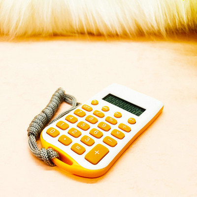 8 digitalni kalkulator Portable Mini Sling konop prijenosni višebojni slatki studentski kalkulator