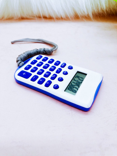 8 digitalni kalkulator Portable Mini Sling konop prijenosni višebojni slatki studentski kalkulator