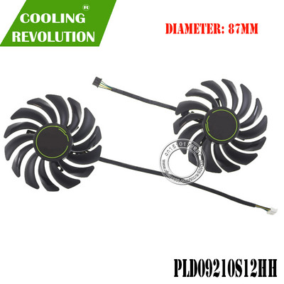 PLD09210S12HH 4 tűs grafikus kártya ventilátor RTX2080 RTX2070 MSI GEFORCE RTX 2060 2070 2080 SUPER VENTUS grafikus kártya hűtőventilátorokhoz