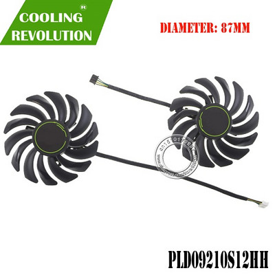 PLD09210S12HH 4 kontaktu grafiskās kartes ventilators RTX2080 RTX2070 MSI GEFORCE RTX 2060 2070 2080 SUPER VENTUS grafiskās kartes dzesēšanas ventilatoriem