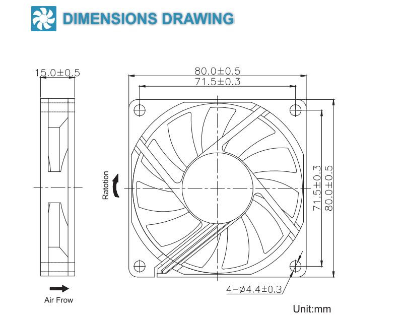 2vnt SXDOOL kompiuterio korpuso ventiliatorius 80*80*15mm 80mm 8cm be šepetėlių 24V 12V 8015 dvigubas rutulinis/rankovės aušinimo aušintuvo ventiliatorius CPU PC nešiojamojo kompiuterio ventiliatorius