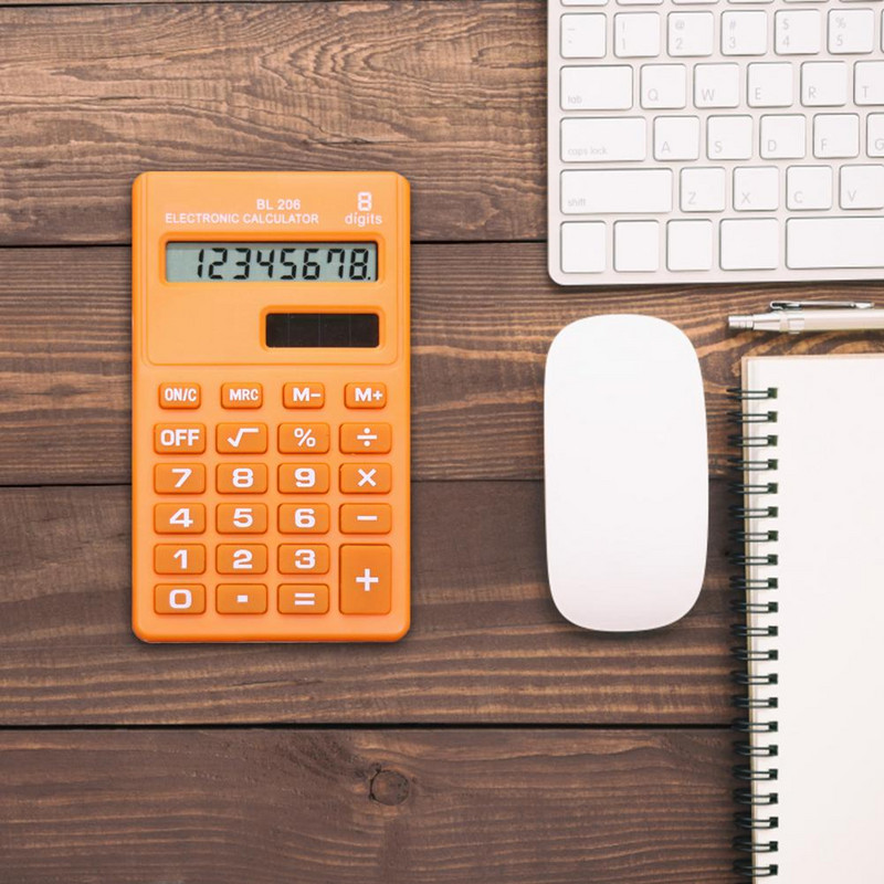 Kompaktiškas puikus matematinis skaičiavimas elektroninis skaičiuotuvas ABS rankinis skaičiuotuvas Energijos taupymas staliniam kompiuteriui