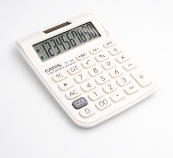 10-цифрен настолен калкулатор Големи бутони Инструмент за финансово бизнес счетоводство Розов Зелен Син Големи бутони Преносим с ремък