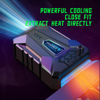 COOLCOLD Вакуумен преносим охладител за лаптоп USB въздушен охладител Външен извличащ охлаждащ вентилатор Преносим компютър за 15 15,6 17-инчов лаптоп