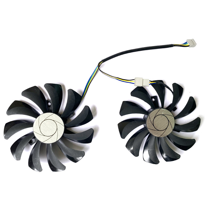 NAUJAS 2Vnt. 85MM 4PIN HA9010H12F-Z GTX1060 aušintuvo ventiliatoriaus keitimas, skirtas MSI GTX 1060 OC 6G GTX 960 P106-100 P106 GTX1060 GTX960
