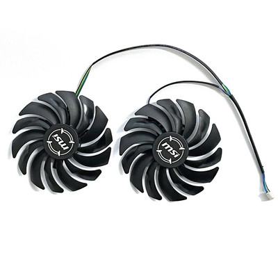 95 mm PLD10010S12HH DC 12V GTX 1080 Ti jahuti MSI Radeon R9 380 Armor 2X GTX 1060/1070/1080 Ti RX 470/570 RX580 mängukaardi jaoks