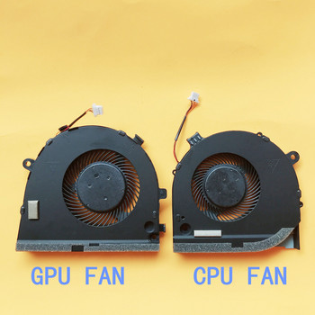 Нов оригинален CPU GPU FAN за Dell G3 G3-3579 3779 15 5587 серия охлаждащ вентилатор охладител 0TJHF2 TJHF2 0GWMFV GWMFV